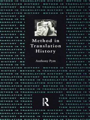 cover image of Method in Translation History